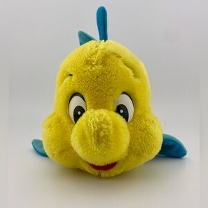 Vintage, Disneyland - Walt Disney World, The Little Mermaid, Flounder Plush